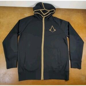 Rare Bioworld Europe Assassin's Creed Syndicate Full Zip Hoodie Size 2XL Black